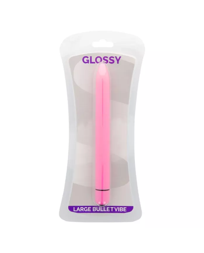 GLOSSY - VIBRATEUR SLIM DEEP ROSE