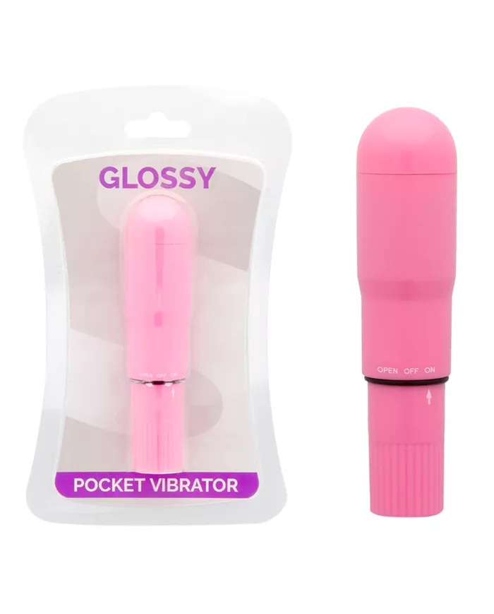 GLOSSY - VIBRATEUR DE POCHE DEEP ROSE GLOSSY - VIBRATEUR DE POCHE DEEP ROSE