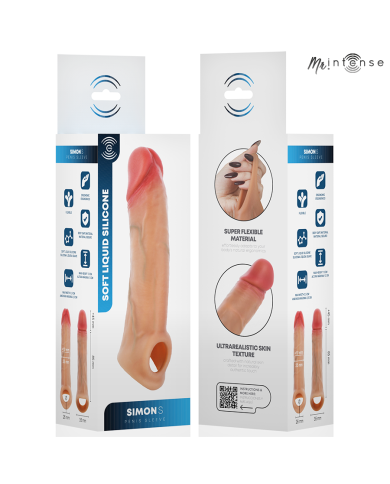 MR INTENSE - SIMON S PROTECTION PÉNALE EN SILICONE 13 CM -Ø- 4 CM