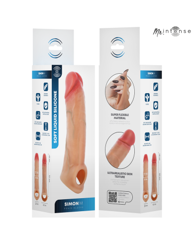MR INTENSE - SIMON M MANCHON PÉNIS EN SILICONE 14,5 CM -Ø- 4 CM