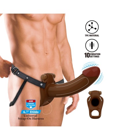 PRETTY LOVE - BRADDEN STRAP-ON VIBRANT