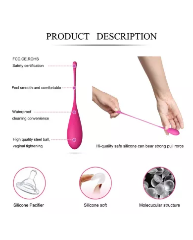 LESLIE - KEGEL FIT ENSEMBLE D'ENTRAÃŽNEMENT MUSCULAIRE PELVIEN 6 PCS LESLIE - KEGEL FIT ENSEMBLE D'ENTRAÃŽNEMENT MUSCULAIRE PELVIEN 6 PCS