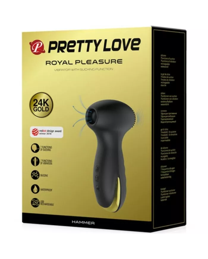 PRETTY LOVE - VIBRATIONS SMART HAMMER ET ONDES STIMULANTES PRETTY LOVE - VIBRATIONS SMART HAMMER ET ONDES STIMULANTES