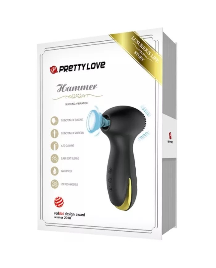 PRETTY LOVE - VIBRATIONS SMART HAMMER ET ONDES STIMULANTES PRETTY LOVE - VIBRATIONS SMART HAMMER ET ONDES STIMULANTES