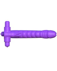 FANTASY C-RINGZ - SILICONE DOUBLE VIBRATOR RABBIT
