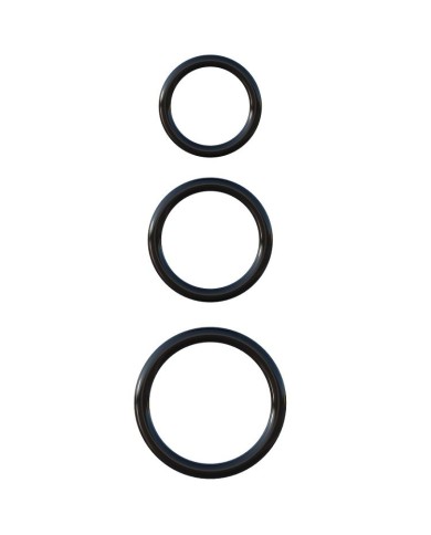 FANTASY C-RINGZ - SILICONE 3 ANNEAUX STAMINA SET