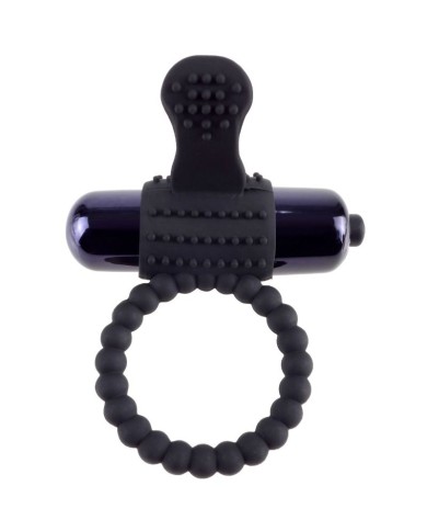 FANTASY C-RINGZ - ANNEAU VIBRANT EN SILICONE NOIR FANTASY C-RING