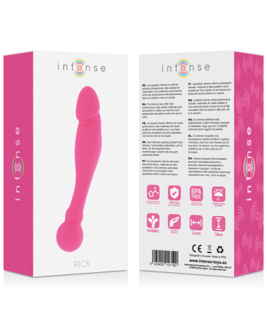 INTENSE - SILICONE RICK DOUBLE ROSE