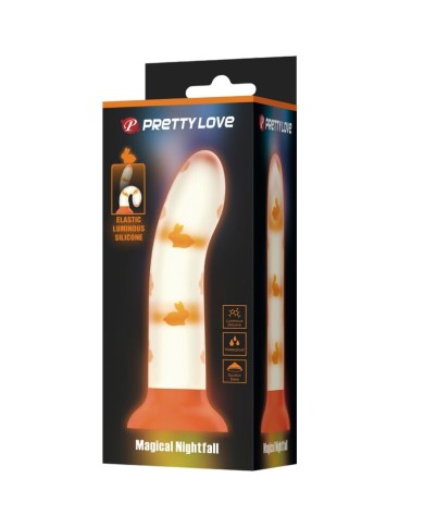 PRETTY LOVE - GODE MAGIQUE NIGHTFALL SANS VIBRATION ORANGE LUMINEUX