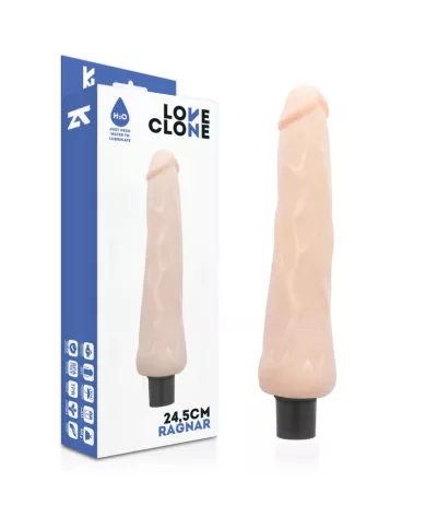 LOVECLONE - VIBRATEUR AUTOLUBRIFIANT RAGNAR 24.5 CM -O- 3.5 CM