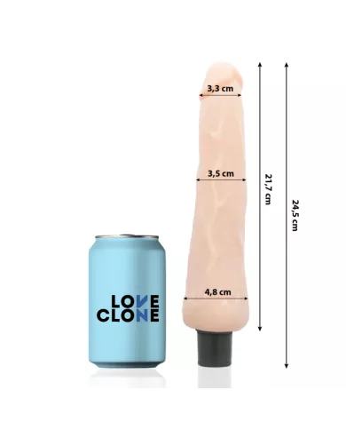 LOVECLONE - VIBRATEUR AUTOLUBRIFIANT RAGNAR 24.5 CM -O- 3.5 CM