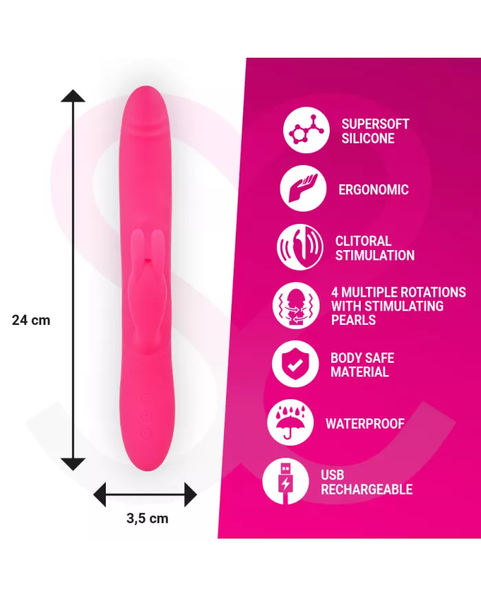 MORESSA - VIBRATEUR SOMER PREMIUM  ROTATIONS MULTIPLES