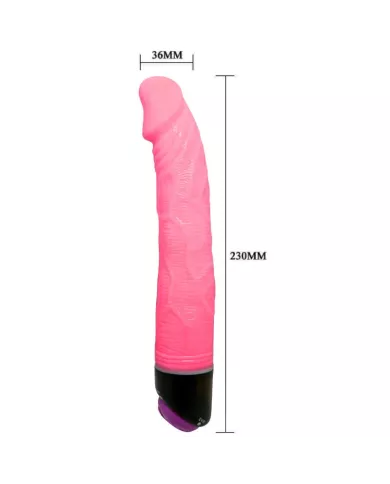 BAILE - VIBRATEUR RÉALISTE ADOUR CLUB 23 CM ROSE