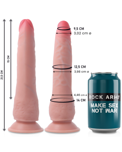 ROCKARMY - CRUSADER DOUBLE DENSITÉ 21.5 CM -O- 4.46 CM