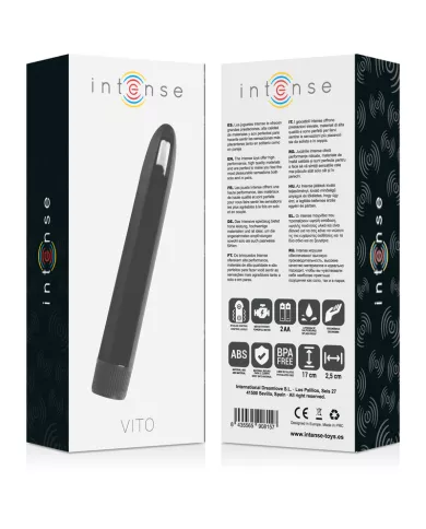 INTENSE - VIBRATEUR VITO NOIR