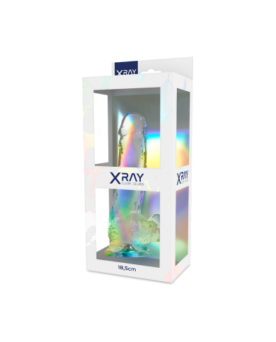 X RAY - BITE TRANSPARENTE AVEC BOULES 18.5 CM -O- 3.8 CM