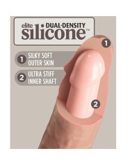 KING COCK - ELITE GODE RÉALISTE EN SILICONE 15.2 CM