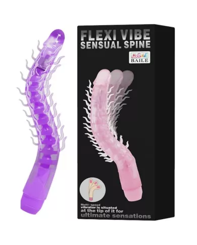 BAILE - FLEXI VIBE SENSUAL SPINE GODE VIBRANT PLIABLE LILAS 23.5 CM