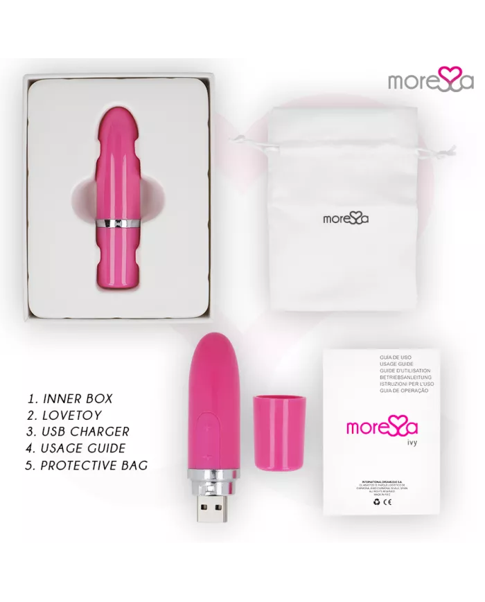 MORESSA - IVY VIBRATEUR STIMULATEUR VOYAGE ROSE
