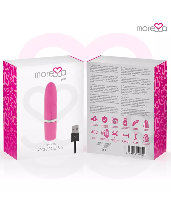 MORESSA - IVY VIBRATEUR STIMULATEUR VOYAGE ROSE