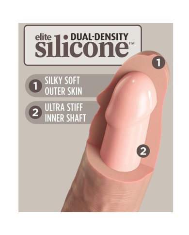 KING COCK - ELITE GODE RÉALISTE EN SILICONE 20.3 CM