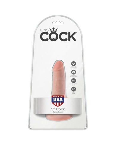 KING COCK - GODE AVEC COUILLES 14 CM CHAIR