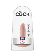 KING COCK - GODE AVEC COUILLES 14 CM CHAIR