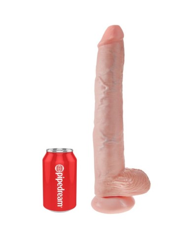 KING COCK - GODE AVEC COUILLES 35.6 CM - CHAIR