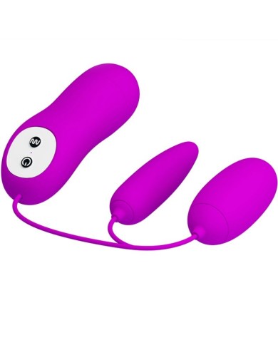 PRETTY LOVE - IRMA DOUBLE OEUF VIBRANT