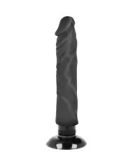 BASECOCK - VIBRATEUR RÉALISTE 2-1 NOIR 20 CM -O- 4 CM