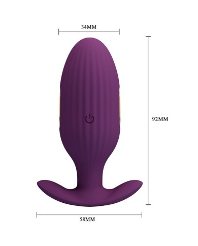 PRETTY LOVE - PLUG ANAL CONTRÔLÉ PAR APPLICATION JEFFERSON VIOLET