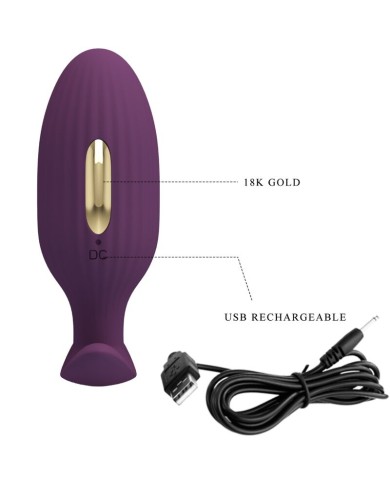 PRETTY LOVE - PLUG ANAL CONTRÔLÉ PAR APPLICATION JEFFERSON VIOLET