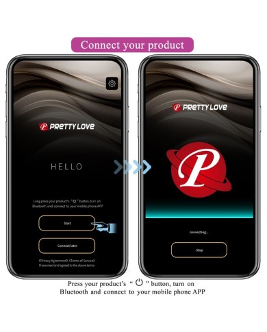 PRETTY LOVE - PLUG ANAL CONTRÔLÉ PAR APPLICATION JEFFERSON VIOLET