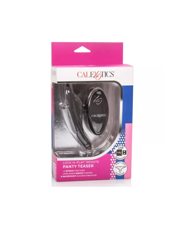 CALEXOTICS - XO REMOTE LOCK N PLAY PANTY TEASER CALEXOTICS - XO REMOTE LOCK N PLAY PANTY TEASER