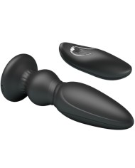 MR PLAY - PUISSANT VIBRATEUR TÉLÉCOMMANDE PLUG ANAL NOIR
