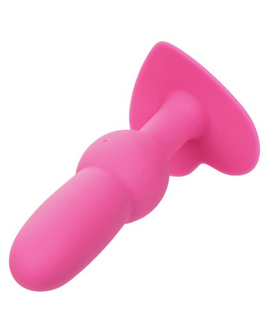 CALEXOTICS - FIRST TIME SONDE ANAL PLUG PERLÉE 10 VIBRATIONS ROSE