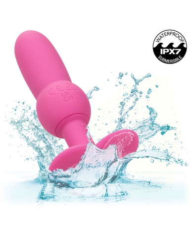 CALEXOTICS - FIRST TIME SONDE ANAL PLUG PERLÉE 10 VIBRATIONS ROSE