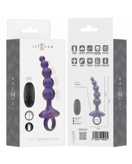 INTENSE - TITO PLUG ANAL VIBRANT MODÈLE 3 TÉLÉCOMMANDE