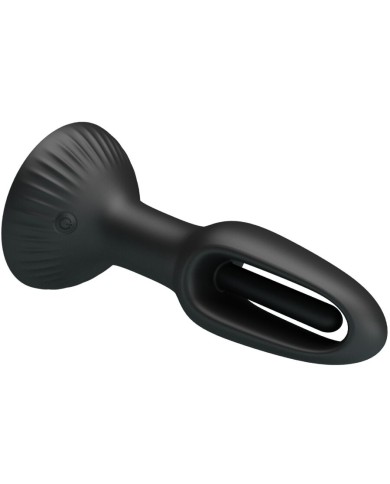 PRETTY LOVE - PLUG ANAL HUBERT AVEC 7 MODES DE VIBRATIONS