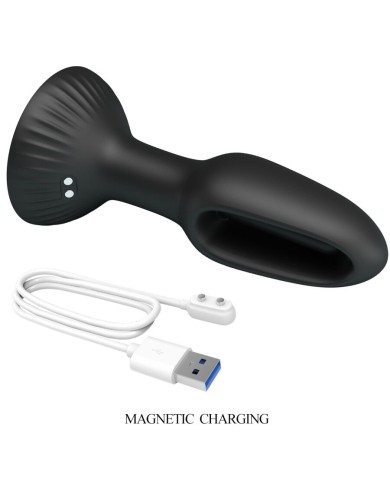 PRETTY LOVE - PLUG ANAL HUBERT AVEC 7 MODES DE VIBRATIONS