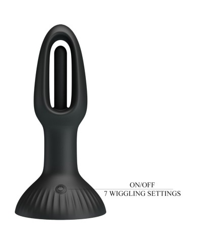 PRETTY LOVE - PLUG ANAL HUBERT AVEC 7 MODES DE VIBRATIONS