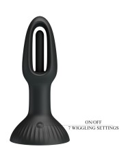 PRETTY LOVE - PLUG ANAL HUBERT AVEC 7 MODES DE VIBRATIONS