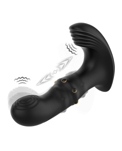 ARMONY - VIBRATEUR DE PROSTATE ANAL AVEC TÉLÉCOMMANDE NOIR