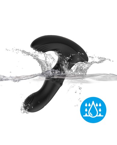 ARMONY - VIBRATEUR DE PROSTATE ANAL AVEC TÉLÉCOMMANDE NOIR