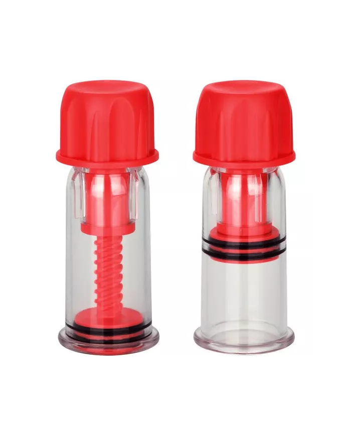 CALEXOTICS - VENTOUSES COLT ONDES STIMULANTES POUR LE TETON ROUGE CALEXOTICS - VENTOUSES COLT ONDES STIMULANTES POUR LE TETON ROUGE