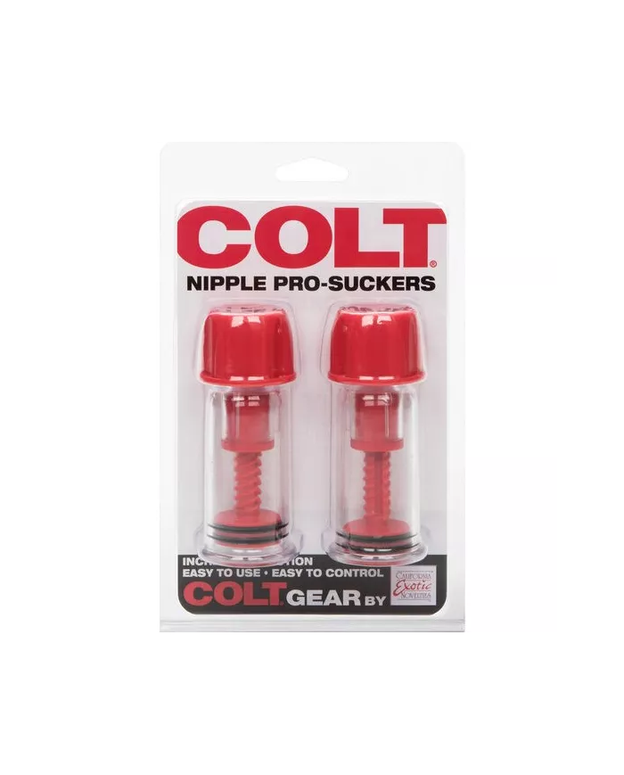 CALEXOTICS - VENTOUSES COLT ONDES STIMULANTES POUR LE TETON ROUGE CALEXOTICS - VENTOUSES COLT ONDES STIMULANTES POUR LE TETON ROUGE