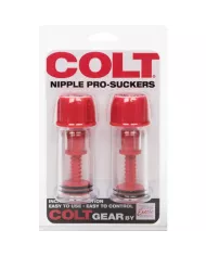 CALEXOTICS - VENTOUSES COLT ONDES STIMULANTES POUR LE TETON ROUGE CALEXOTICS - VENTOUSES COLT ONDES STIMULANTES POUR LE TETON ROUGE