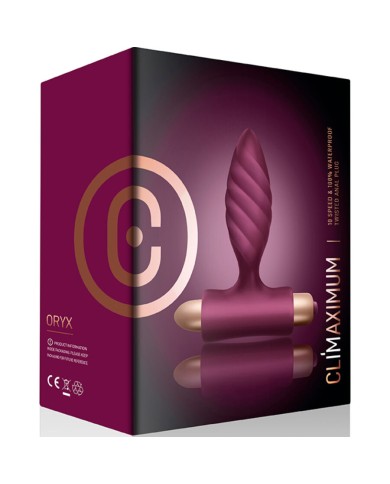CLIMAXIMUM - PLUG ANAL TORSADÉ ORYX