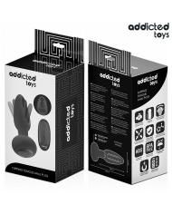 ADDICTED TOYS - PLUG ANAL AVEC LANGUE VIBRANTE ET TÉLÉCOMMANDE