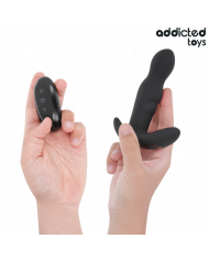 ADDICTED TOYS - PLUG ANAL VIBRANT ET ROTATIF AVEC TÉLÉCOMMANDE